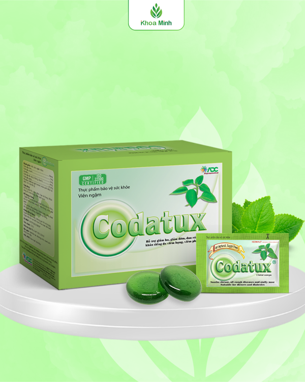 Viên ngậm Codatux - 200 viên - Khoa Minh Healthcare